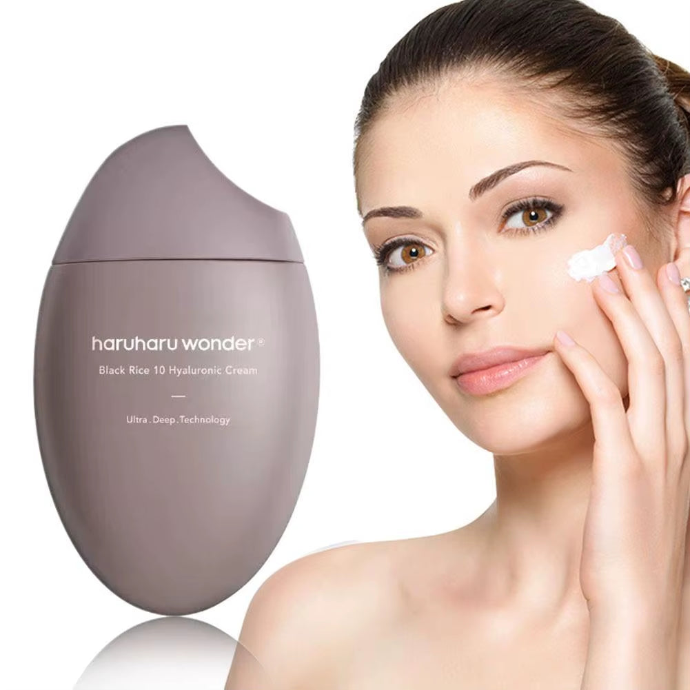 Haruharu Wonder Korean Black Rice Face Cream Extract Soothing Hydrating Face Cream Nourishing Moisturizing Face Cream Skin Care