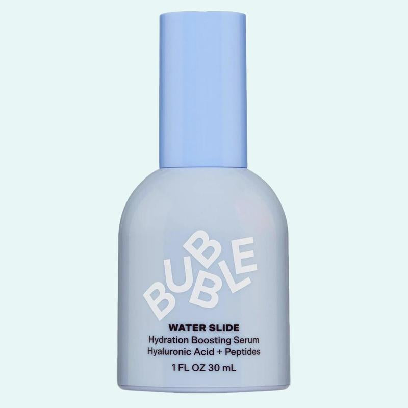 Bubble Skincare Water Slide Hyaluronic Acid Serum - Hydrating Face Serum for Skin Barrier Repair - Helps Reduce Signs of Redness & Revitalizes Dryness - Suitable for All Skin Types