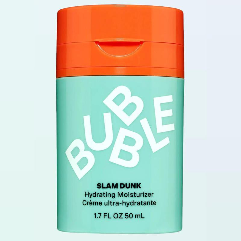 Bubble Skincare Slam Dunk Face Moisturizer - Hydrating Face Cream for Dry Skin Made with Vitamin E + Aloe Vera Juice for a Glowing Complexion - Skin Care with Blue Light Protection