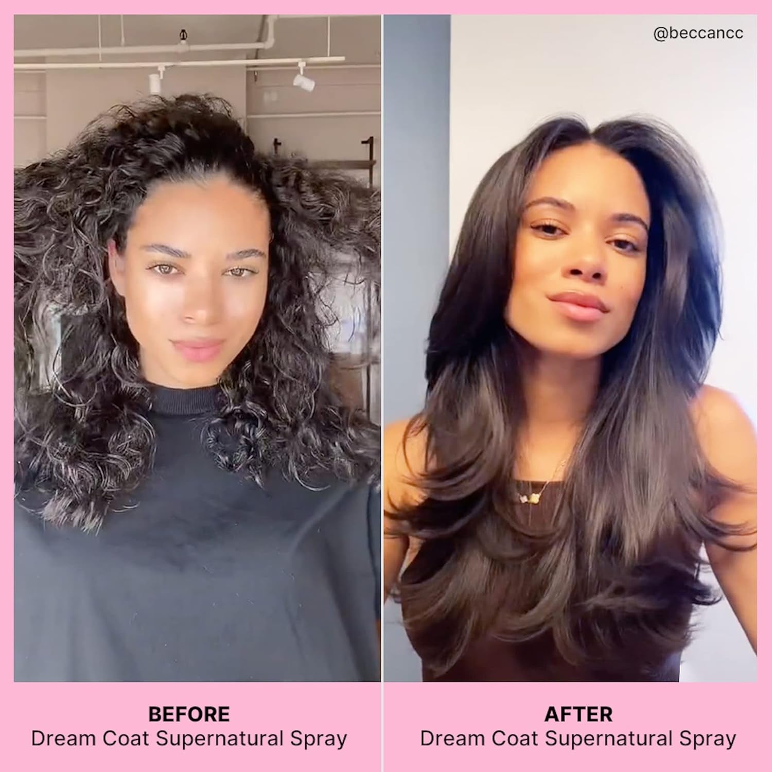 COLOR WOW Dream Duo for Curly Hair- Switch up Your Style from Curly to Straight and Back Again. Featuring DREAM COAT and DREAM COAT CURLY with Advanced Frizz Control + Heat Protectants for Glossy Hair
