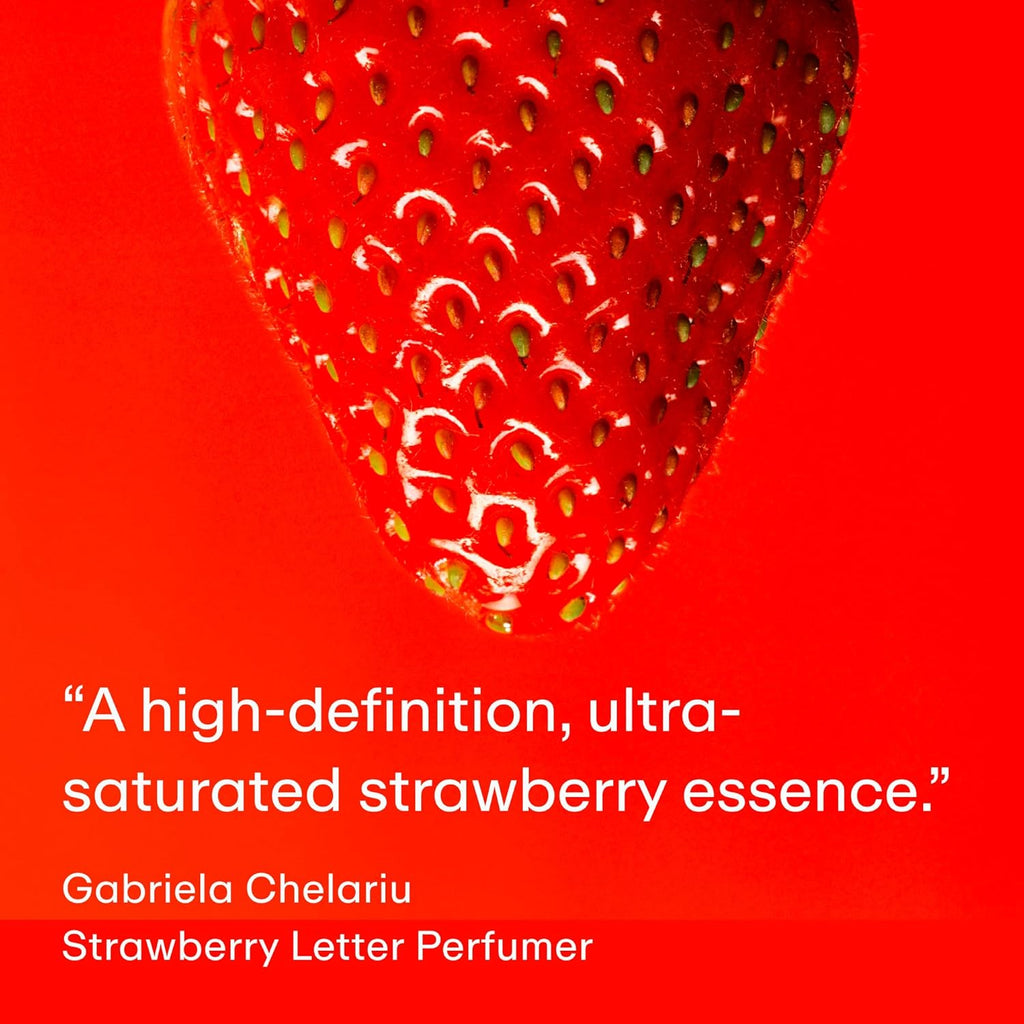 Strawberry Letter Eau De Parfum - Full Size Perfume Spray - Strawberry Gourmand Fine Fragrance (50Ml)