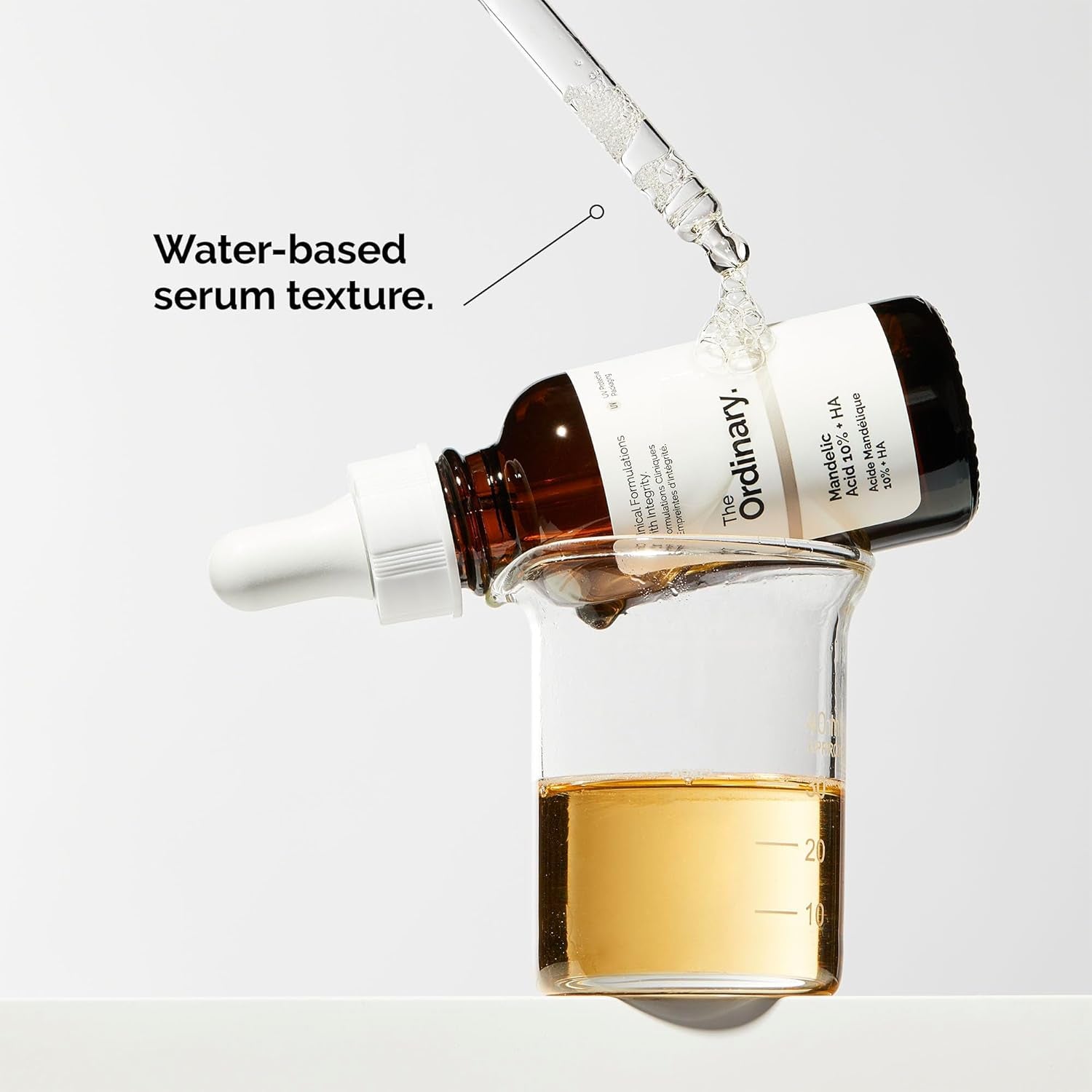 The Ordinary Mandelic Acid 10% + HA, Gentle Exfoliating Serum for Clarity and Hydration, 30Ml