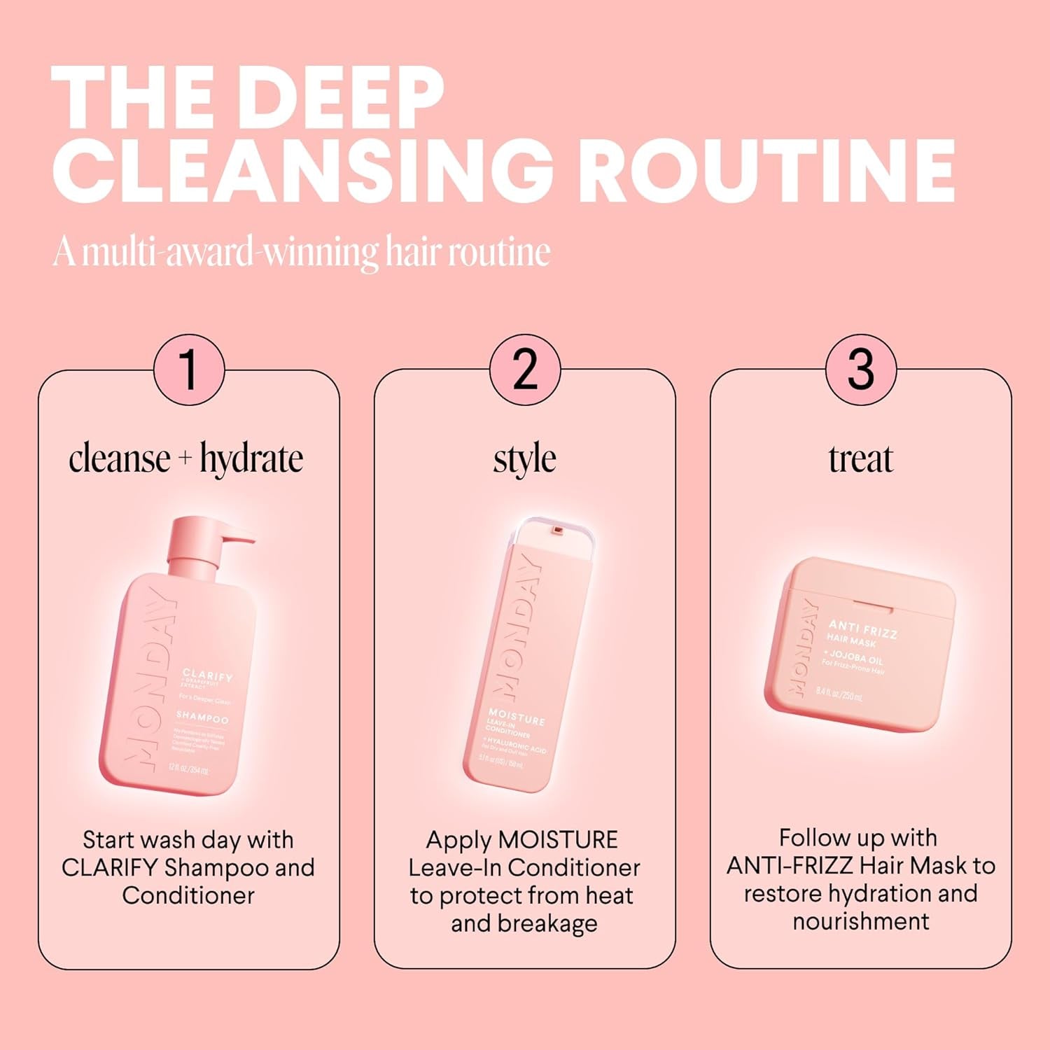 CLARIFY Shampoo with Grapefruit Extract & Ceramides for Oily Hair Prone to Build-Up 354 Ml