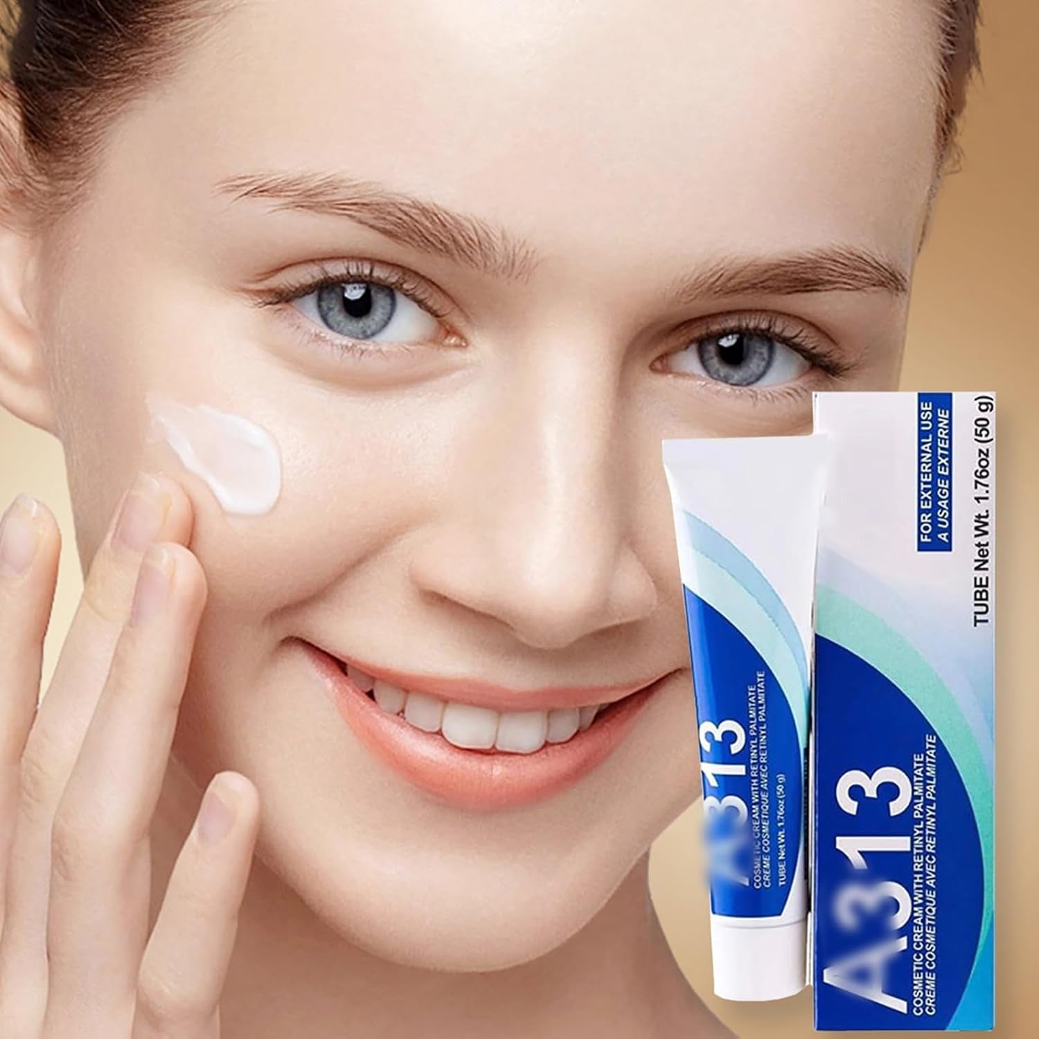 A~313 Vitamin a Retinol Cream, a Retinoids Lightweight 313 Face Cream for Anti-Aging, Reduce Wrinkles, Prevents Acne Breakouts, and Hyperpigmentation, Skincare for Smooth, Radiant Skin