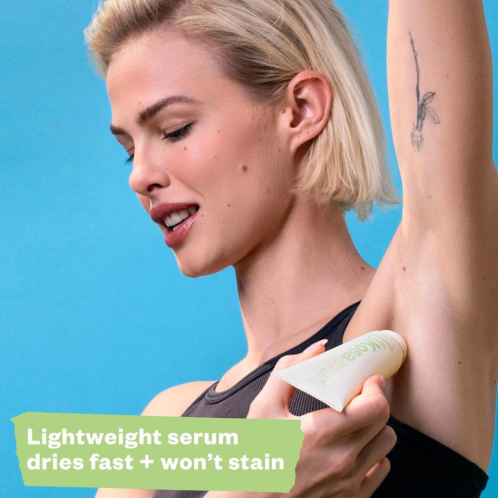 Chemistry Deodorant - Aluminium and Baking Soda Free + Bo-Fighting AHA Serum That Exfoliates, Softens, and Nourishes the Skin, (Serene Clean)