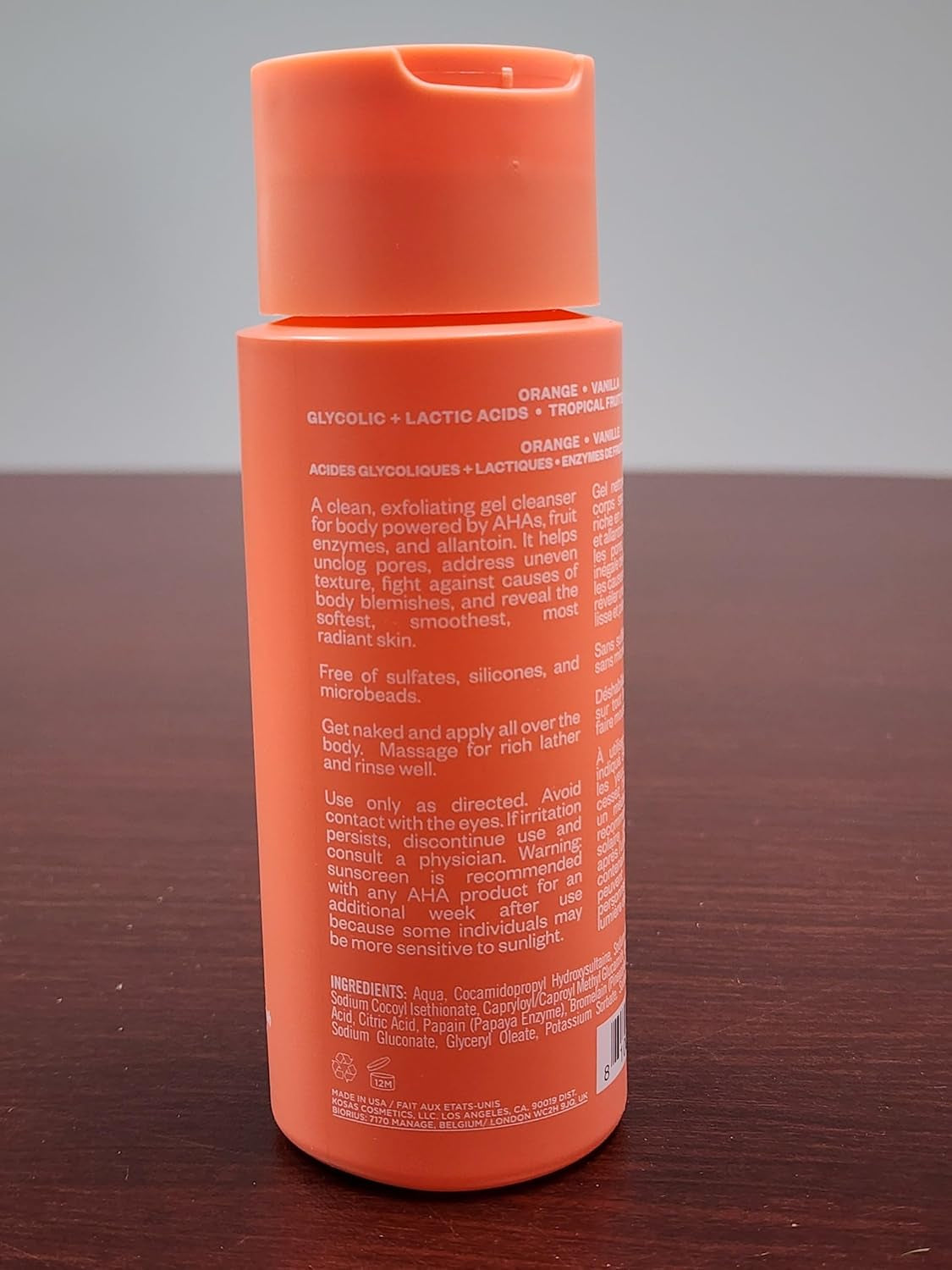port Good Body Skin Exfoliating Body Cleanser - Juicy Clean