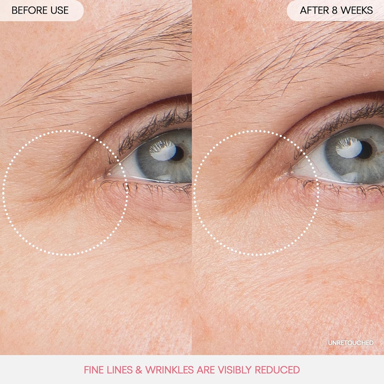 Bouncy & Firm Eye Sleeping Mask: Depuff and Firm with Peony & Collagen Complex, Ceramide, & 5D Hyaluronic Acid