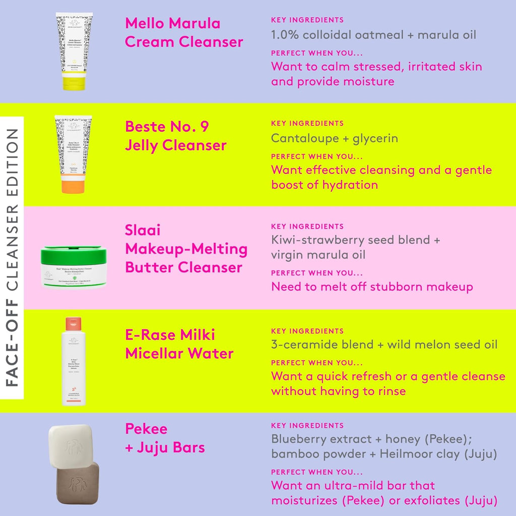 Drunk Elephant E-Rase Milki Micellar Water - 240 Ml/8 Fl Oz - Mild -Rinse Formula - Clean Clinical Skincare - Cruelty-Free - Dermatologist-Tested - Free of Essential Oils, Silicones, and Fragrance