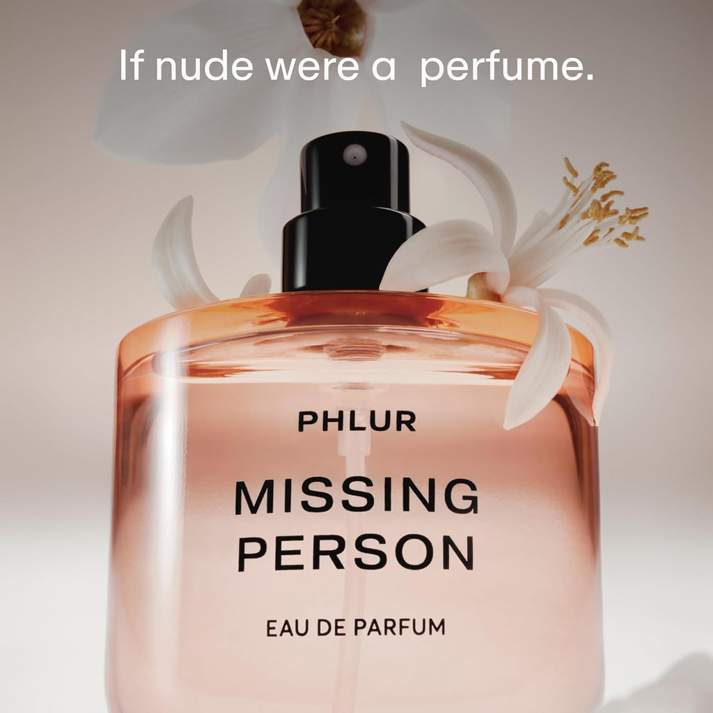 Missing Person Eau De Parfum - Full Size Perfume Fragrance - Floral Skin Musk Perfume with Bergamot, Musk, Orange & Sandalwood (50Ml)