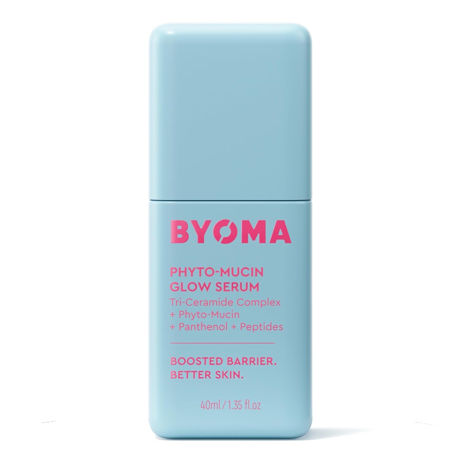 Phyto-Mucin Glow Serum - Mucin Face Serum for Glass Skin - Plumps, Primes + Hydrates - Flawless Primer and Makeup Base - Strengthens Skin Barrier - 1.35 Fl.Oz