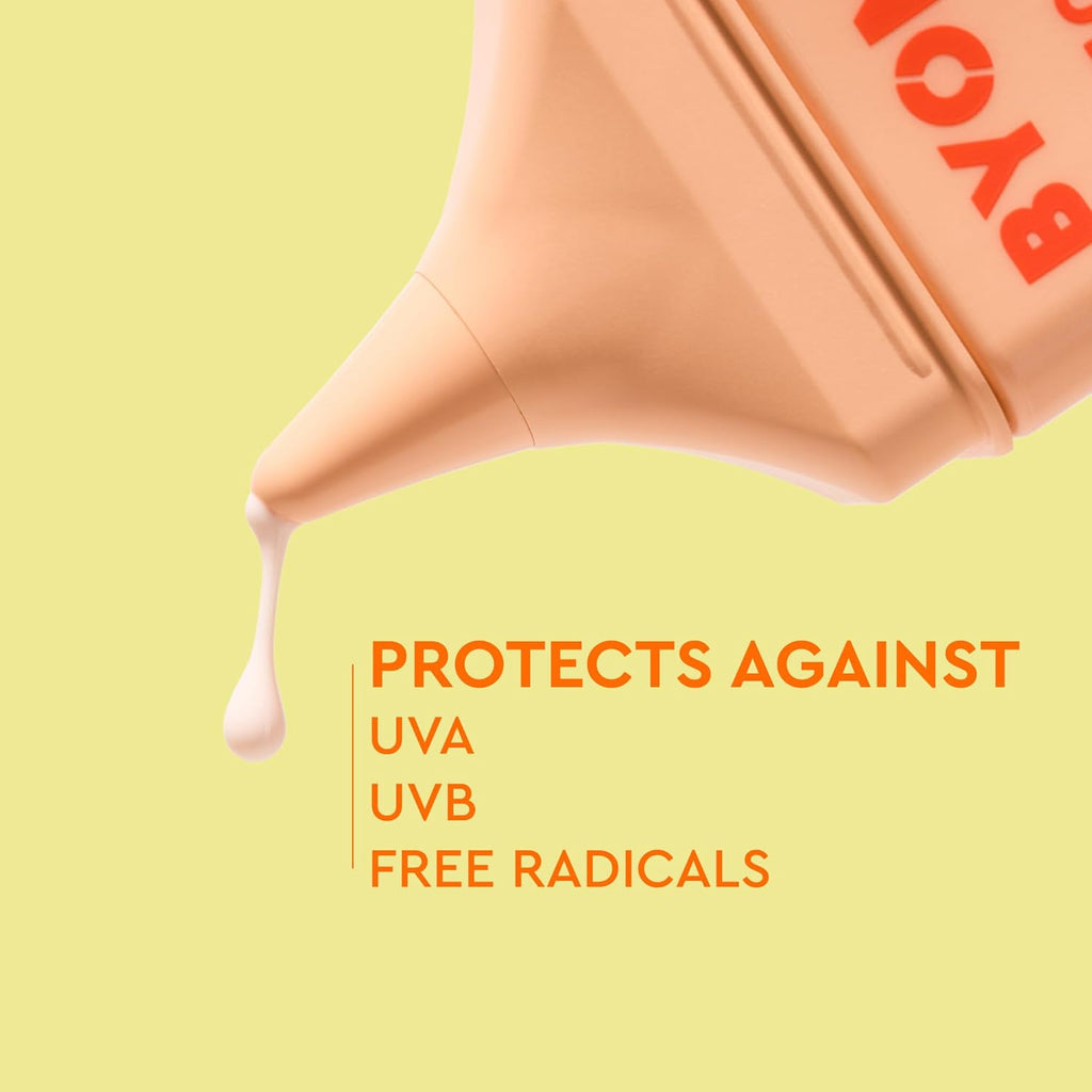 SPF 50 Face Fluid - Ultra-Lightweight Facial Sunscreen for All Skin Tones - Luminous Glow, No White Cast - SPF Moisturizer Strengthens Skin Barrier - 1.69 Fl.Oz