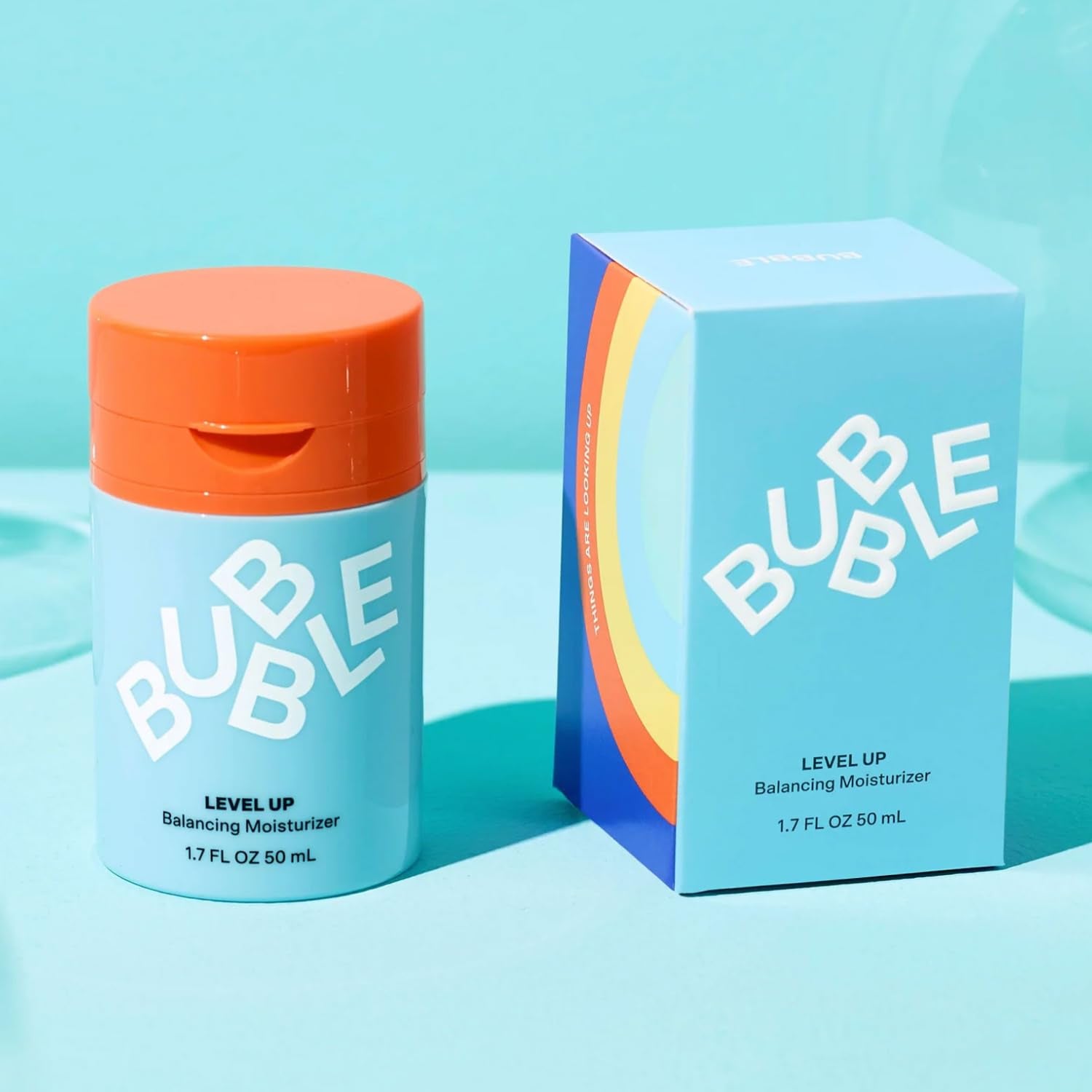Level up Gel Face Moisturizer for Oily Skin - Balancing + Hydrating Face Lotion with Niacinamide + Zinc to Improve Texture + Reduce Shine - Daily Lightweight Facial Moisturizer (50Ml)