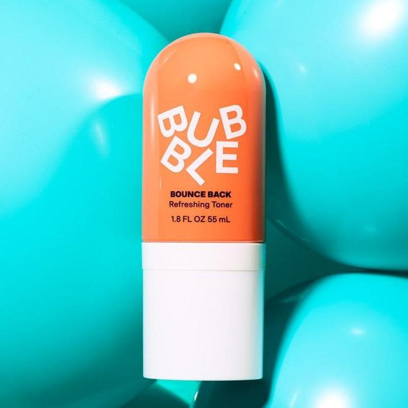 Bubble Skincare Bounce Back Balancing Facial Toner Mist - Hydrating Toner Spray + Pore Minimizer Made with Sea Water and Niacinamide to Help Improve Texture & Radiance