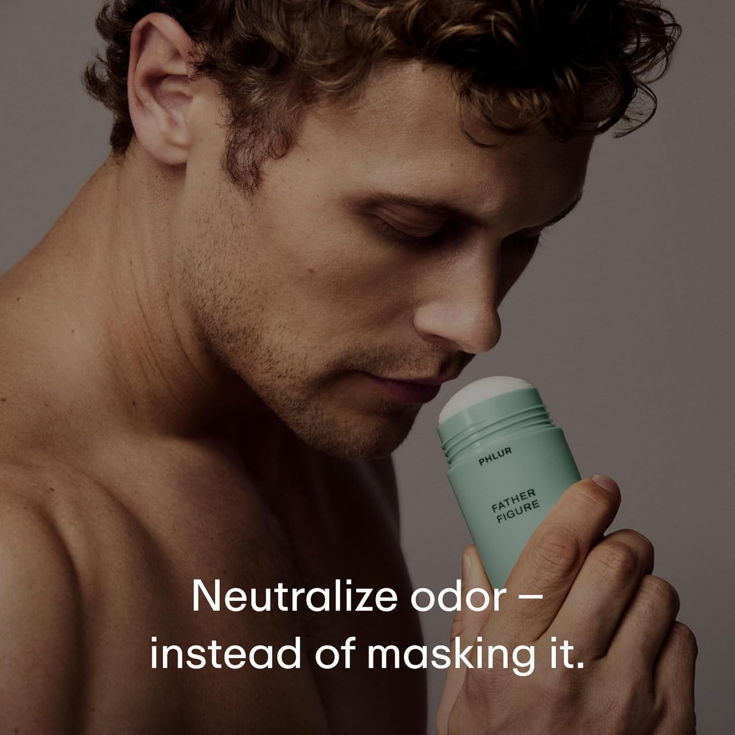 Father Figure Natural Deodorant - 48 Hour Odor Protection Baking Soda Free & Aluminum Free Deodorant - Salicylic Acid, Arrowroot Powder & Tamanu Oil - No Residue or Irritation