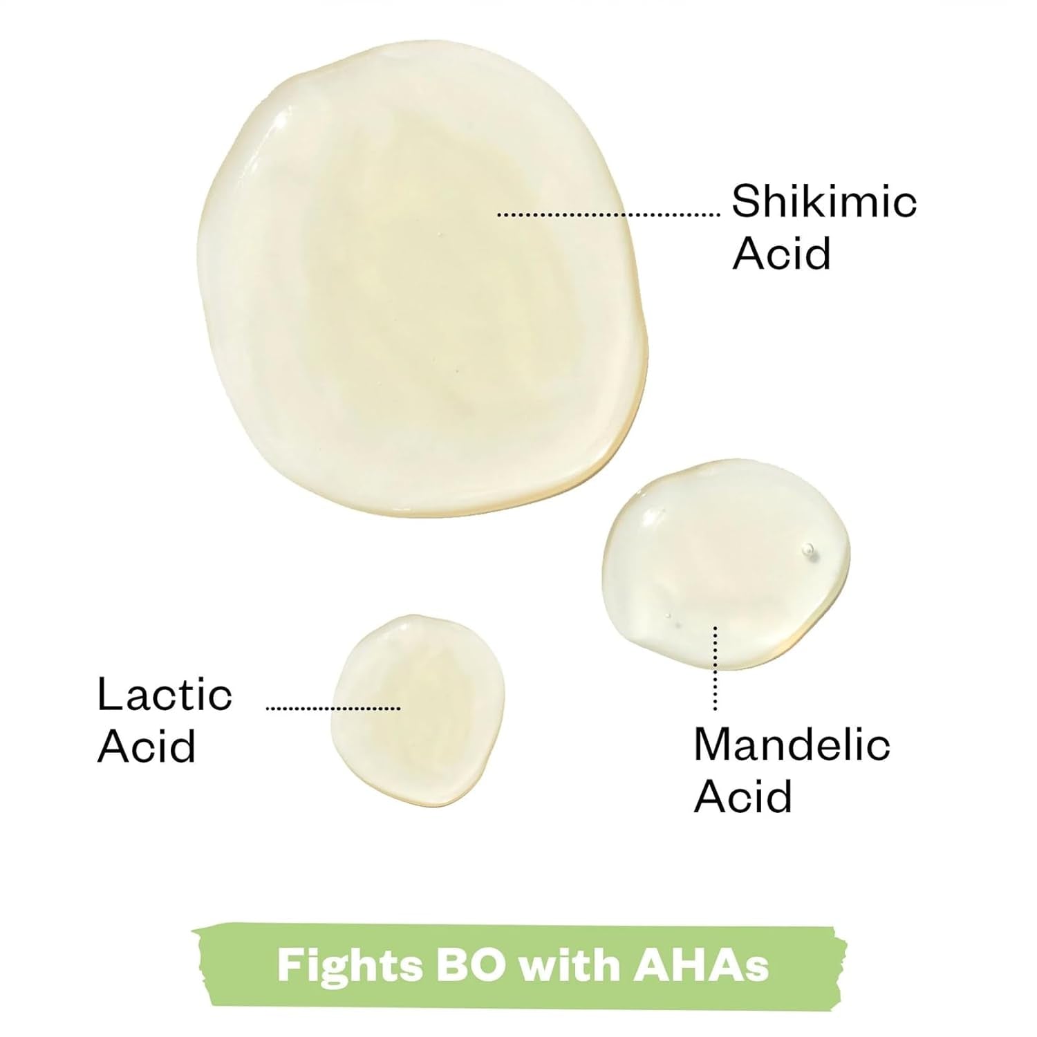 Chemistry Deodorant - Aluminium and Baking Soda Free + Bo-Fighting AHA Serum That Exfoliates, Softens, and Nourishes the Skin, (Fragrance Free)
