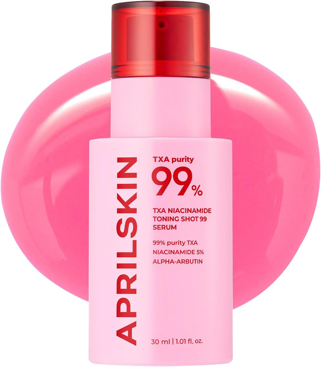 TXA Niacinamide Toning Shot 99 Spicule Facial Serum｜Skin Booster Serum for Brightening and Pore Care｜99% High-Purity Tranexamic Acid 3% + Niacinamide 5%｜Korean Skin Care｜1.01 Fl. Oz.