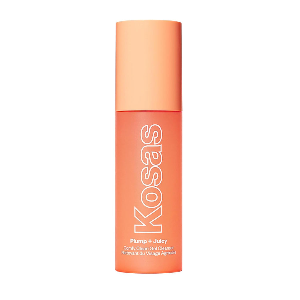 Plump + Juicy Comfy Clean Gel Cleanser – Hydrating, Face Wash for All Skin Types, Deeply Purifies without Drying, Soap Free, Sulfate Free – W/Hyaluronic Acid, Panthenol + Beta Glucan