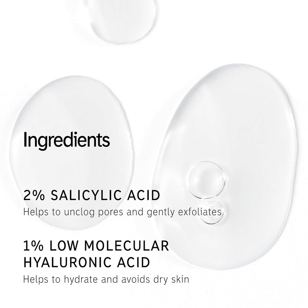The INKEY List Beta Hydroxy Acid Serum Mit 2 % Salicylsäure Und 1 % Hyaluronsäure Zur Bekämpfung Von Mitessern Und Pickeln 30 Ml