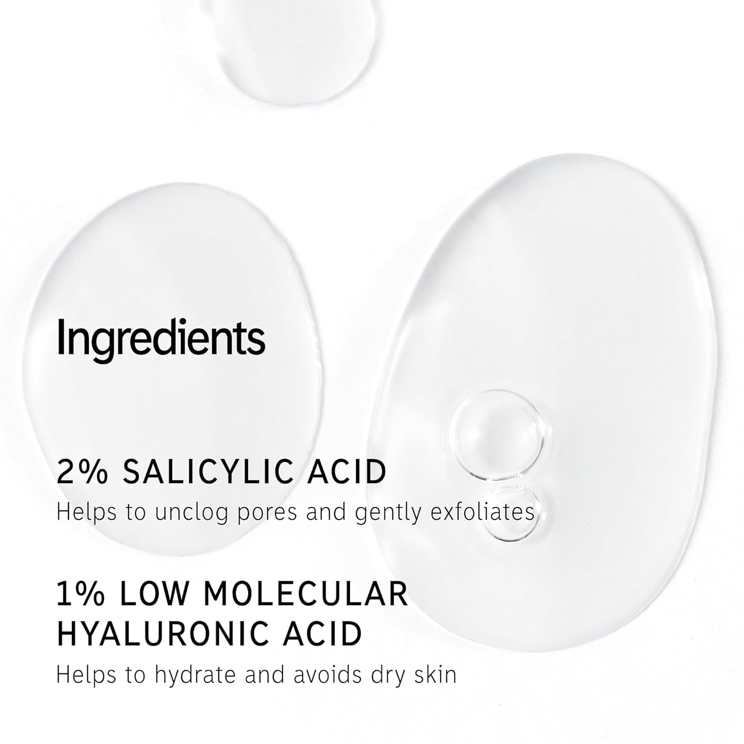 The INKEY List Beta Hydroxy Acid Serum Mit 2 % Salicylsäure Und 1 % Hyaluronsäure Zur Bekämpfung Von Mitessern Und Pickeln 30 Ml