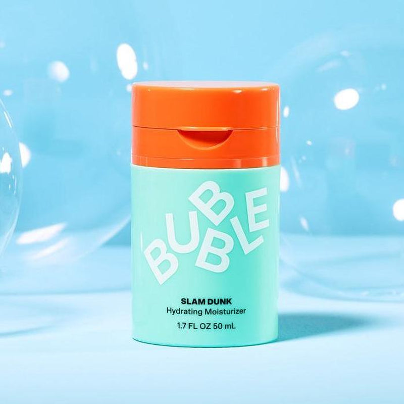 Bubble Skincare Slam Dunk Face Moisturizer - Hydrating Face Cream for Dry Skin Made with Vitamin E + Aloe Vera Juice for a Glowing Complexion - Skin Care with Blue Light Protection