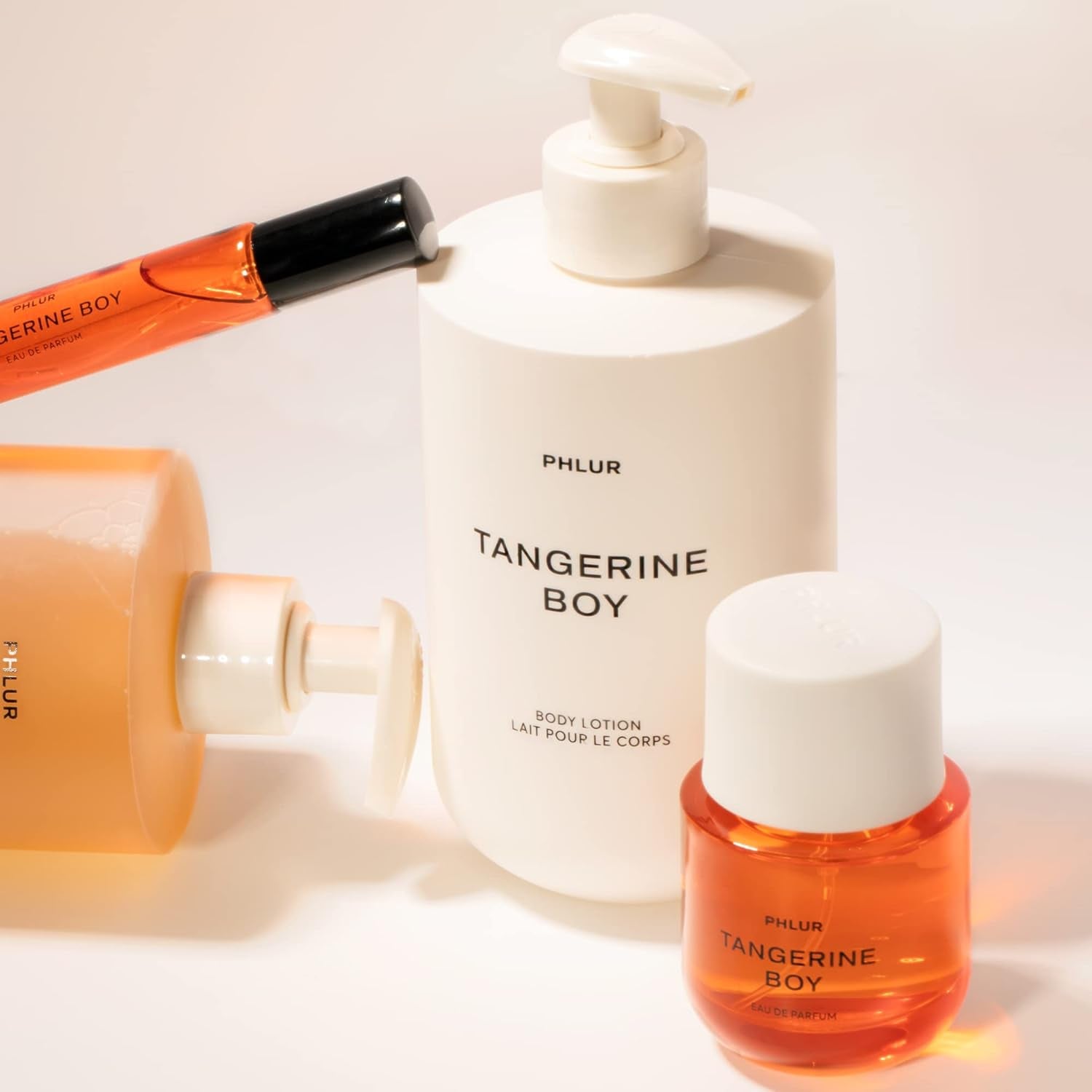 Tangerine Boy Body Lotion - Moisturizes & Replenishes Dry Skin - Spicy Citrus Body Lotion with Lemon, Ginger, Tangerine, Jasmine & Black Pepper (16 Fl Oz)