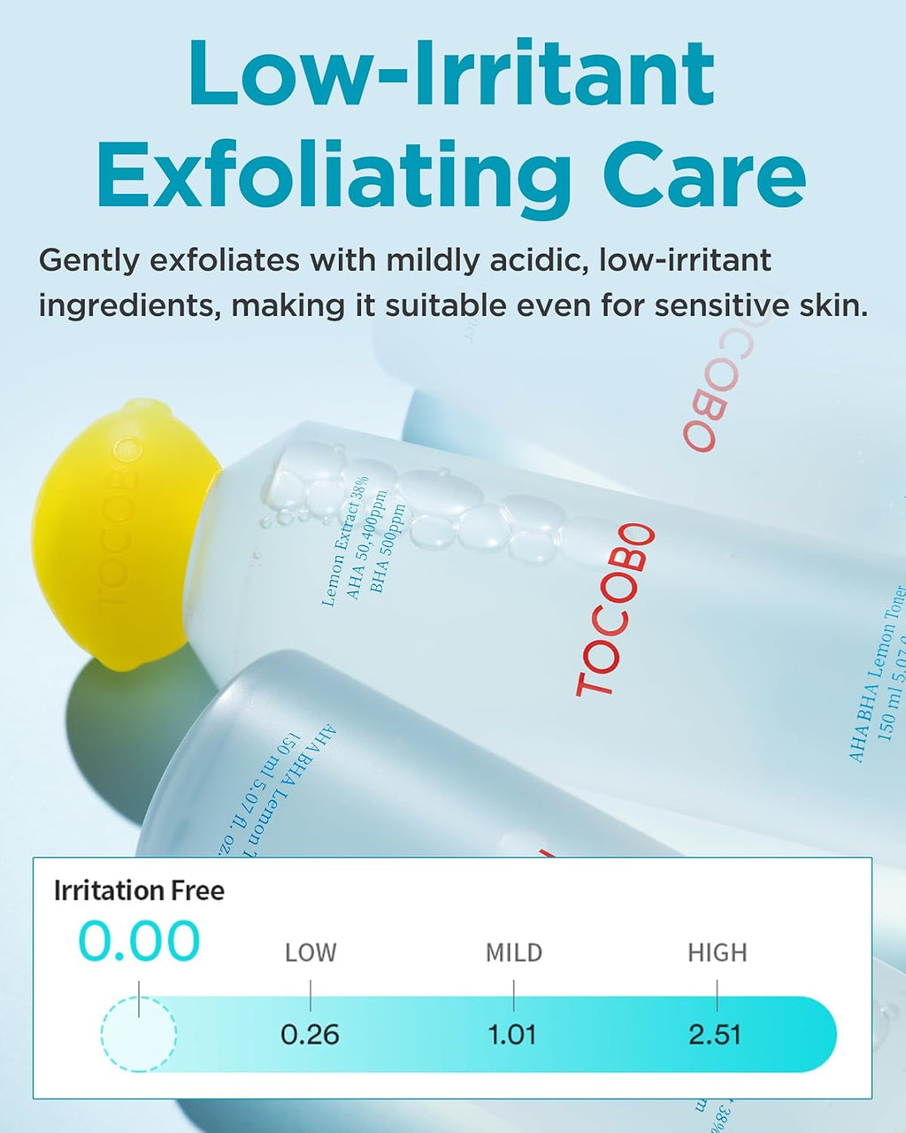 TOCOBO AHA BHA Lemon Toner (150 Ml)