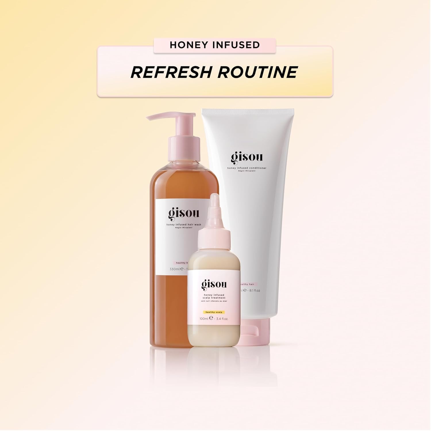Honey Infused Scalp Treatment, Intensive Leave-On Treatment with Mirsalehi Honey for Deep Scalp and Hair Revitalizing, Helps Repair and Rebalance (3.4 Fl Oz)