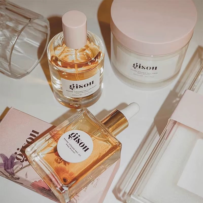 New  Honey Infused Hair Oil Improve Dry Hair Care Essential Flexibility Smooth Long Lasting Fragrance Retention Conditioner