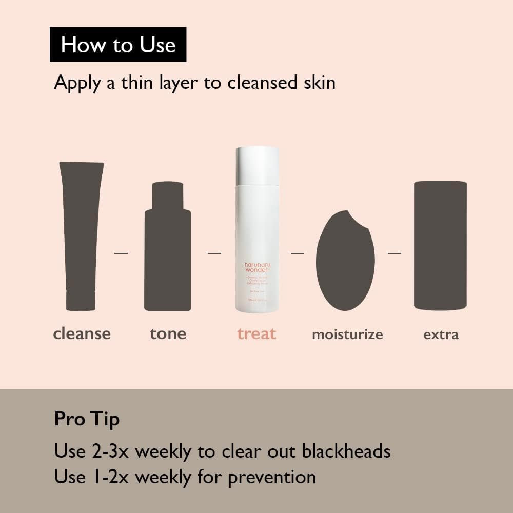 HARUHARU Wonder Centella 3% PHA Suero Exfoliante Líquido Suave 4.06 Fl Oz / 120Ml | Sérum Exfoliante Para Piel Sensivel | Hipoalergénico, PHA | Vegano, Cruelty-Free, Ewg-Green