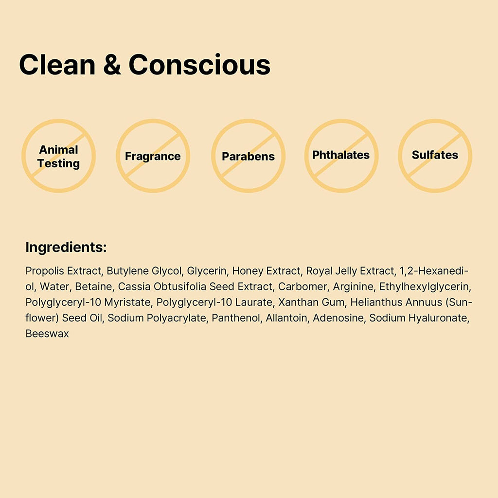 Full Fit Propolis Honey Overnight Mask | 2.03 Fl.Oz / 60Ml | Propolis Extract 87% | Korean Skin Care, Cruelty Free, Paraben Free