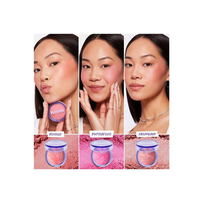 Kosas Blush Is Life Baked Dimensional + Brightening Blush in Adrenaline
