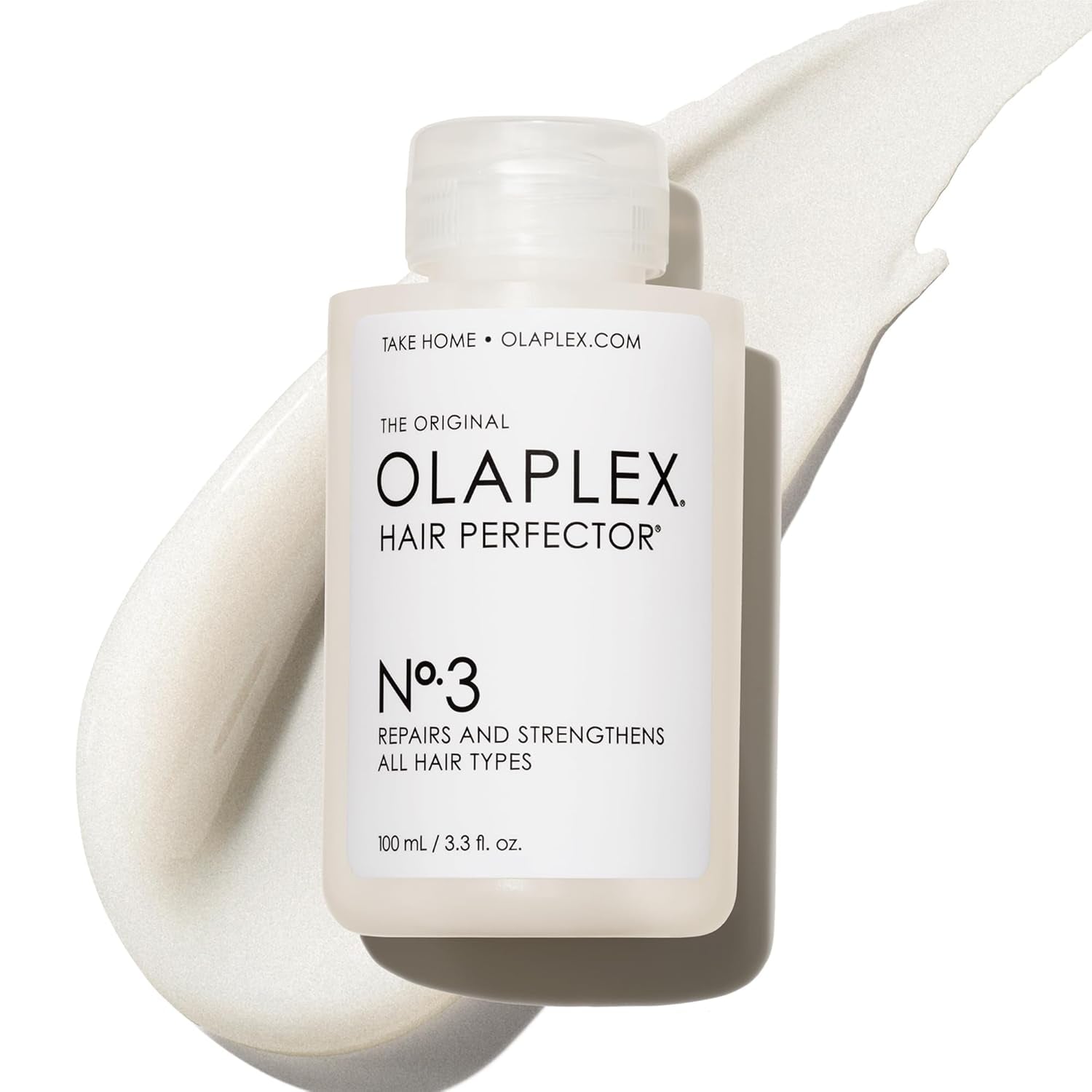 No. 3 Hair Perfector Repairing Hair Treatment, Concentrated for Dry Damaged Hair, Repairs & Strengthens All Hair Types, 3.3 Fl Oz