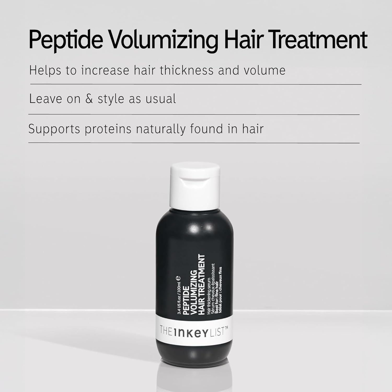 The INKEY List Peptid-Volumen Haarkur 100 Ml