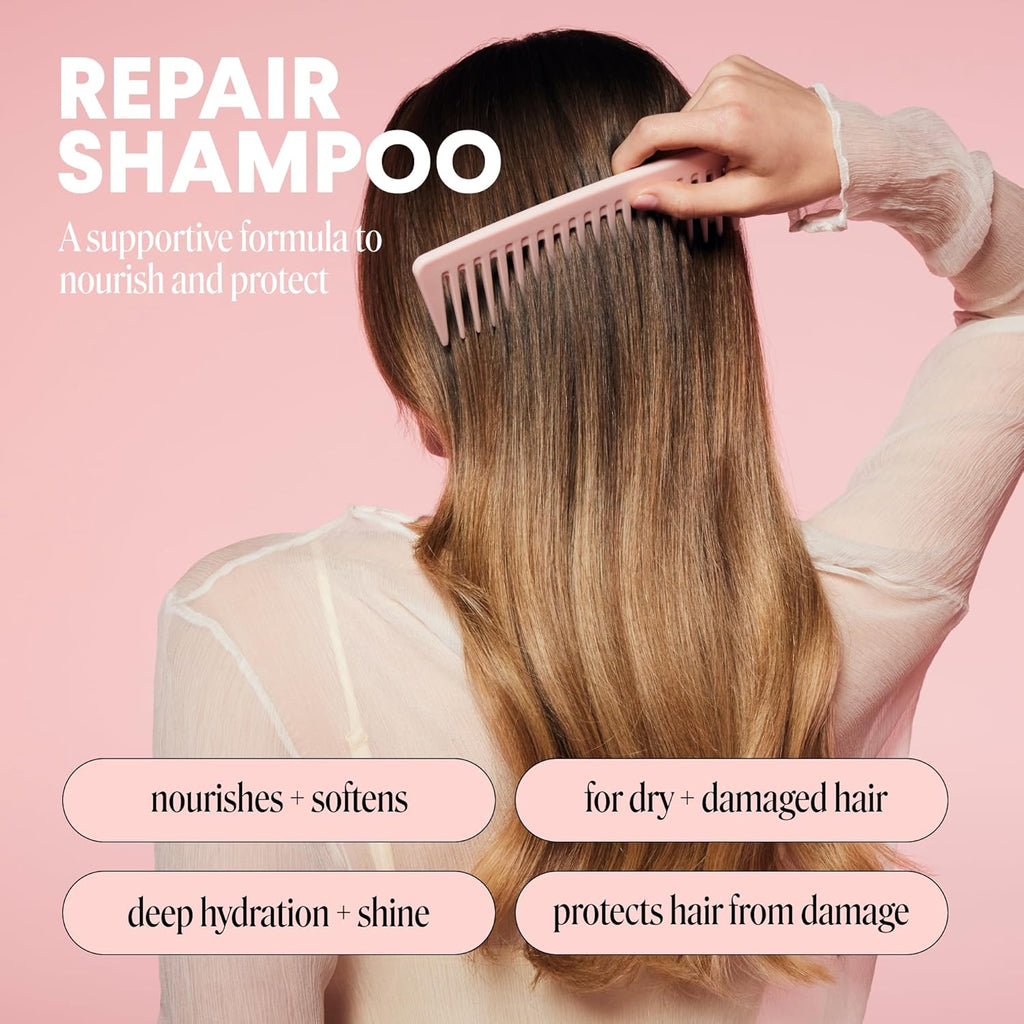 REPAIR Shampoo with Keratin, Argan Oil & Cocoa Butter 354Ml for Dry to Damaged & Depleted Hair 354Ml