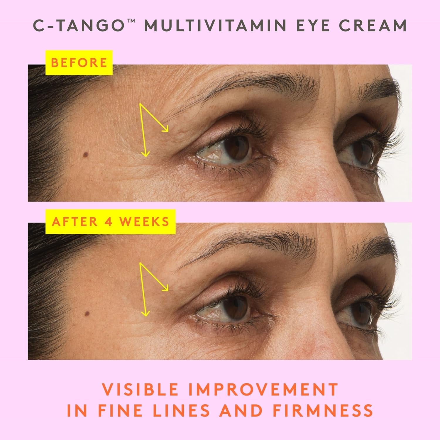 C-Tango Multivitamin Eye Cream with Deluxe Sample - 15Ml Vitamin C Eye - 5Ml Protini Polypeptide Cream - Clean Clinical Skincare - Cruelty-Free - Dermatologist-Tested