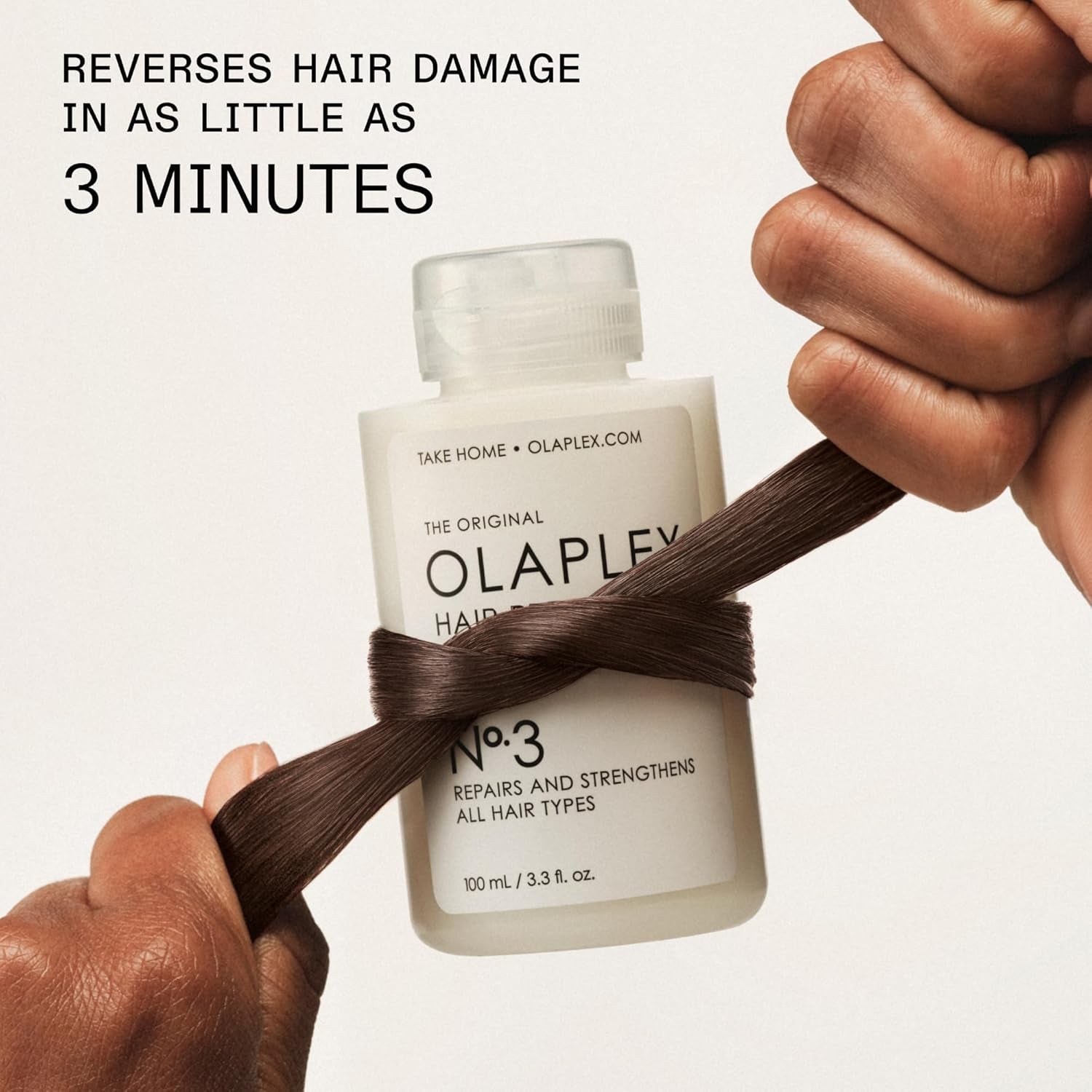 No. 3 Hair Perfector Repairing Hair Treatment, Concentrated for Dry Damaged Hair, Repairs & Strengthens All Hair Types, 3.3 Fl Oz
