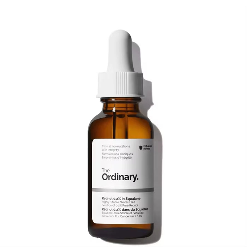 Ordinary Retinol Serum 0.2% in Squalane 30Ml Signs of Ageing Refine Pores Reduce Appearance of Dark Spots Wrinkles Improve Skin